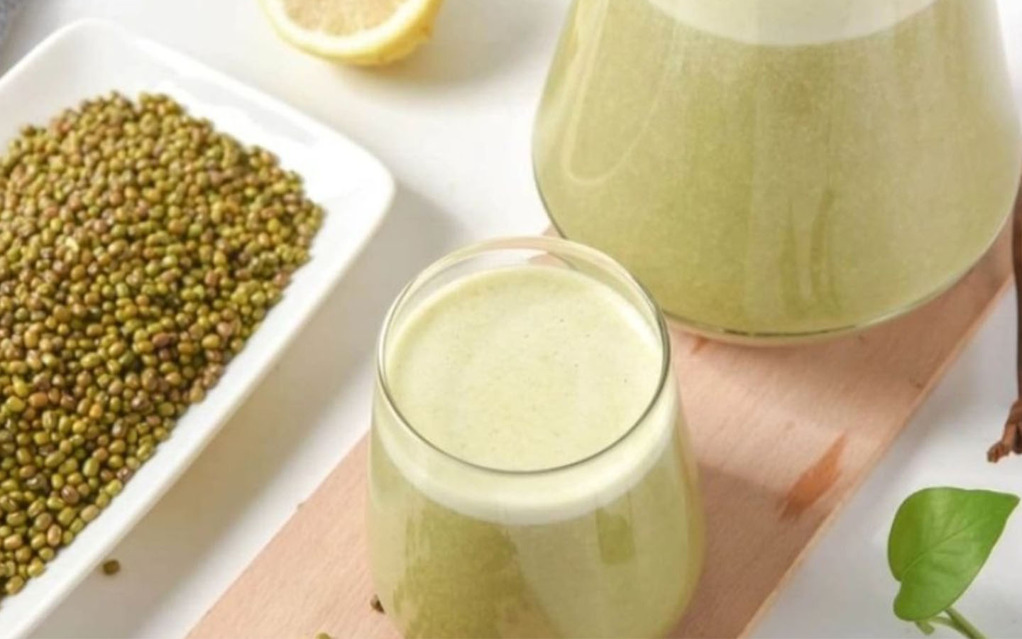 Cách làm sữa hạt điều đậu xanh