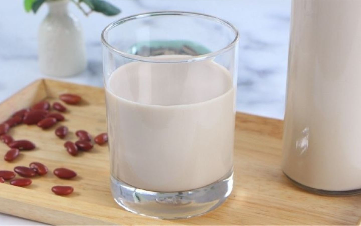 sữa hạt điều đậu đỏ