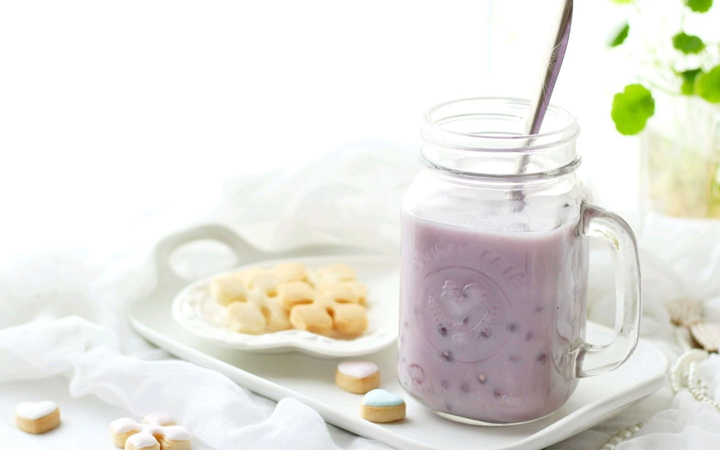 cách làm sữa hạt điều khoai lang