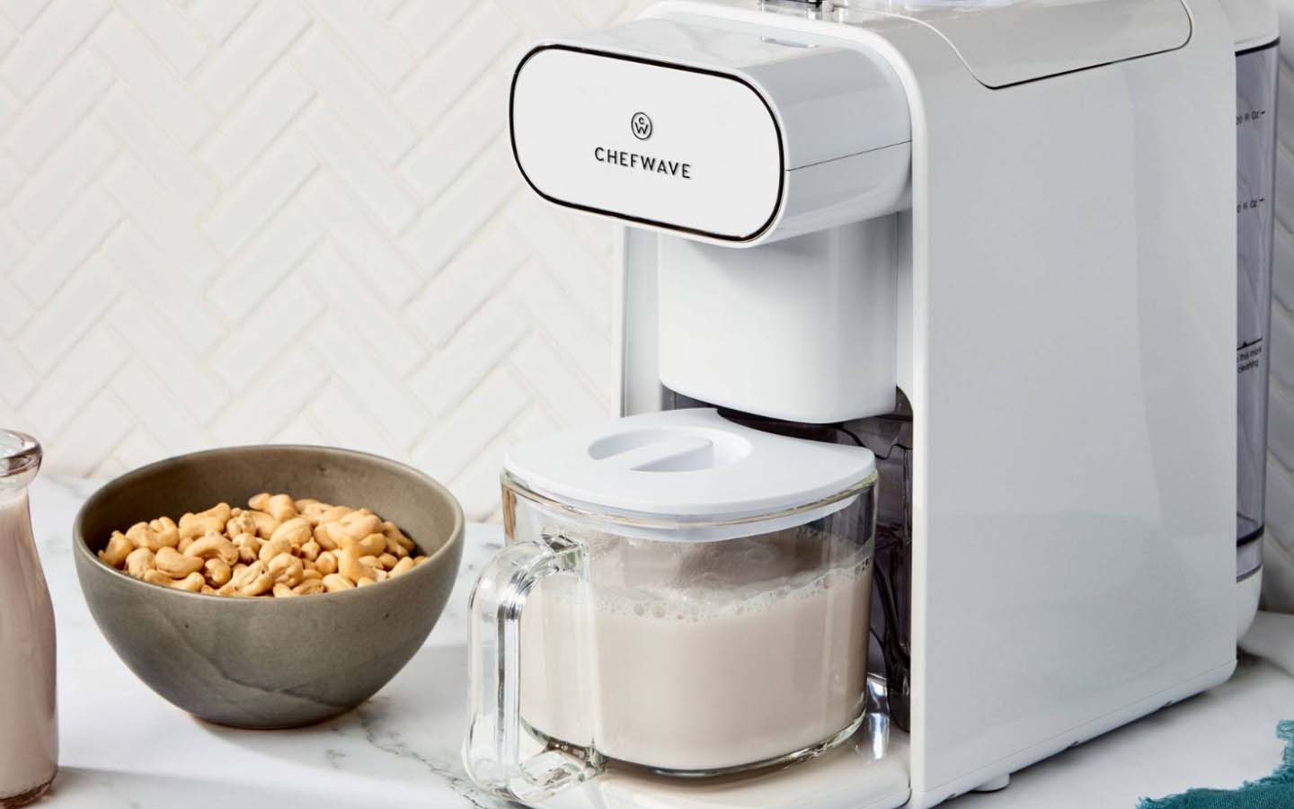 hướng dẫn làm sữa hạt điều óc chó vani