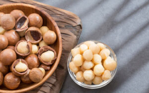 hạt macca bị mốc